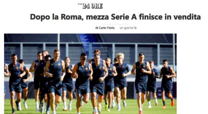 L Italia Attuale Non Ha Ne Avra Squadre Di Calcio Di Successo